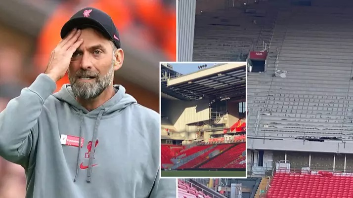 Unforeseen Anfield Road Stand Images Leave Liverpool Fans Deeply